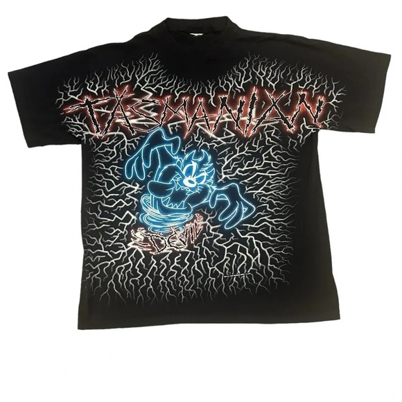 Vintage 1996 “Tasmanian Devil” shirt L or XL super rare find.. comps over 200+ - Picture 1 of 7